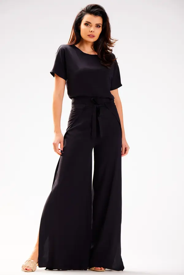 Awama Awama Woman's Trousers A589 Black