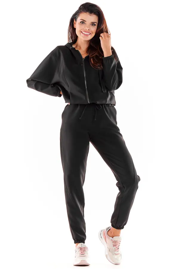 Awama Awama Woman's Trousers A591 Black