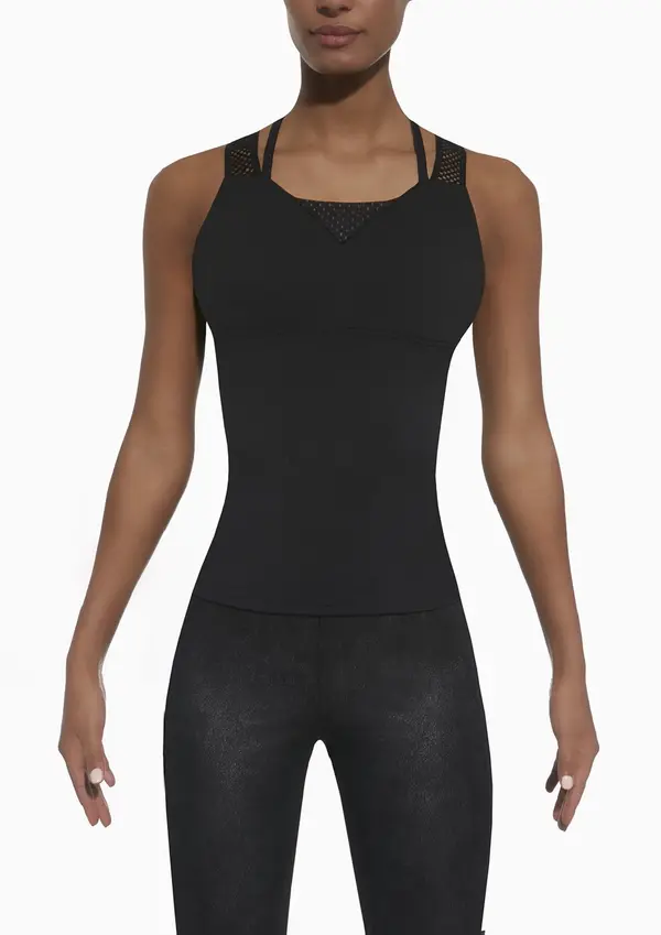 Bas Bleu Bas Bleu Top FLINT-TOP 50 blouse with straps with bust support