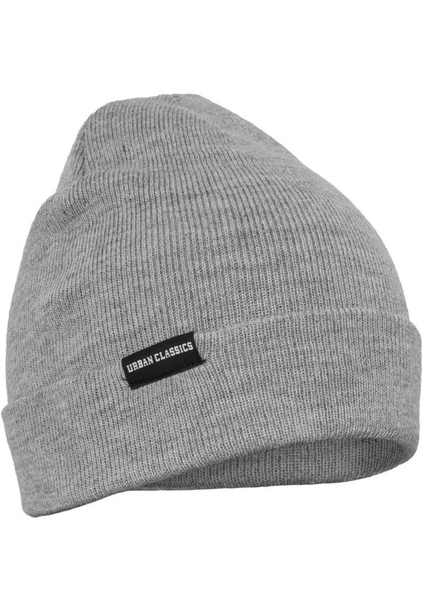 Urban Classics Accessoires Basic Flap Beanie - Grey