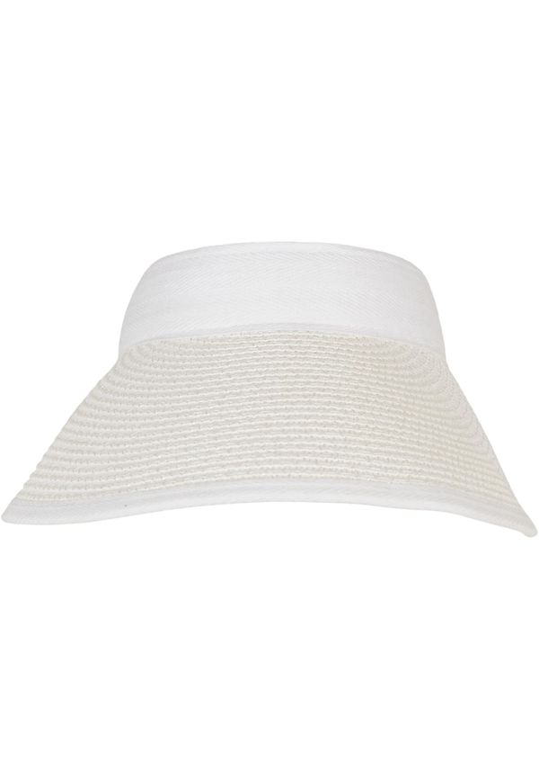 Urban Classics Bast Visor logo white