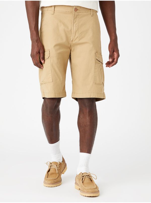 Wrangler Beige men's shorts with pockets Wrangler - Men
