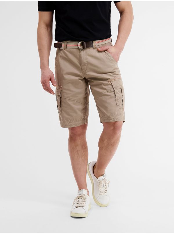 Lerros Beige Mens Shorts with Strap LERROS - Men