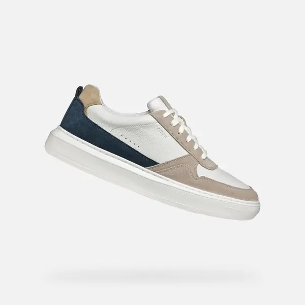 GEOX Beige men's sneakers Geox Deiven - Men's