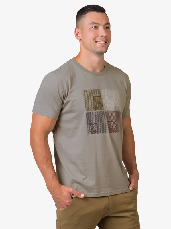 HANNAH Beige men's T-shirt Hannah Ramone
