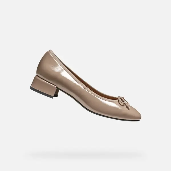 GEOX Beige women's heeled shoes Geox Floretia - Women's