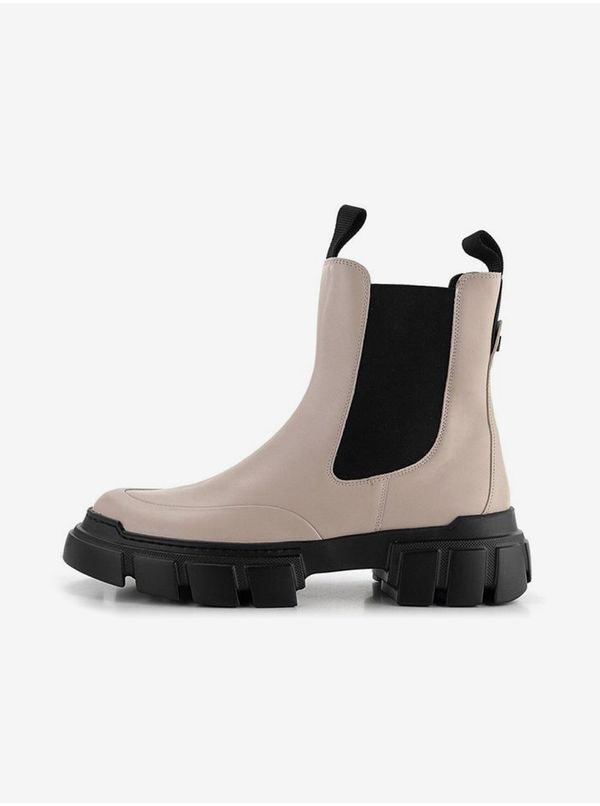 Högl Beige women's leather chelsea boots Högl Adventure - Women's