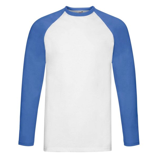 Fruit of the Loom Bejzbol voće tkalačke bijele majice