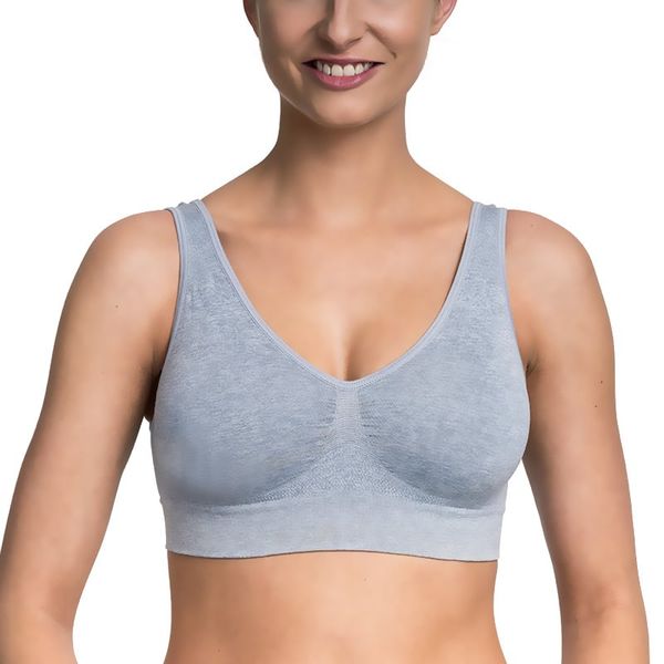 Bellinda Bellinda EASY BRA - Seamless sports bra - gray