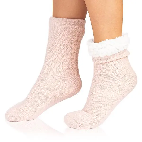 Bellinda Bellinda EXTRA WARM SOCKS - Extremely warm socks - light pink