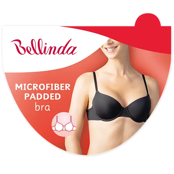 Bellinda Bellinda MIKROFIBER Soft grudnjak - crni