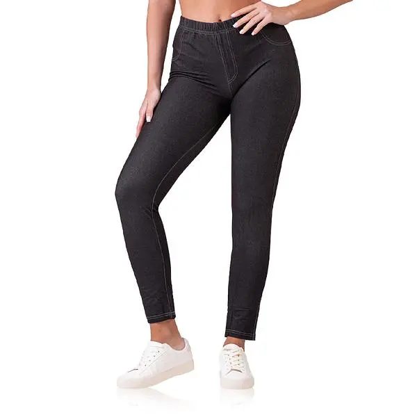Bellinda Bellinda RELAX & GO JEANS TREGGINGS - Women's treggings - black