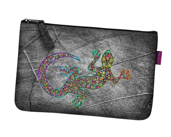 Bertoni Bertoni Unisex's Pocket Cosmetic Bag Lizard
