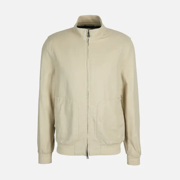 GEOX Bež muška bomber jakna Geox Recanati