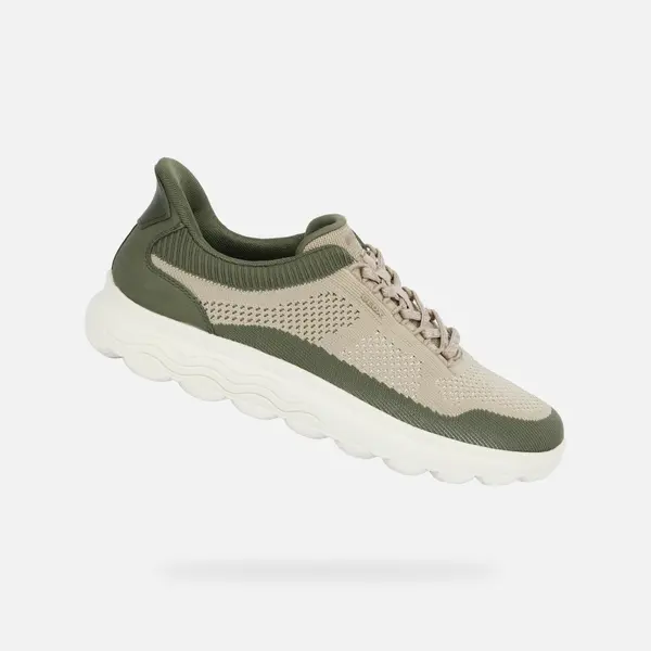 GEOX Bež muške tenisice Geox Spherica Plus Fast