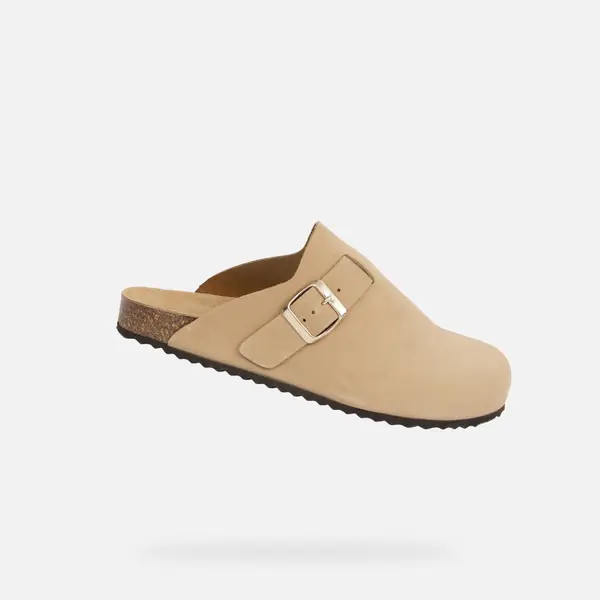 GEOX Bež ženske sandale Geox Brionia