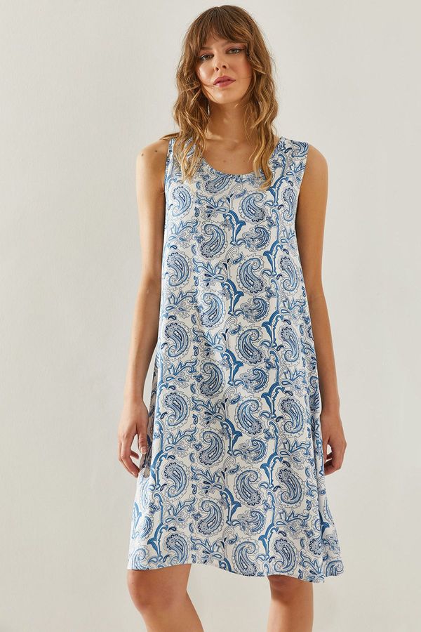 Bianco Lucci Bianco Lucci Women's Patterned Viscose Dress