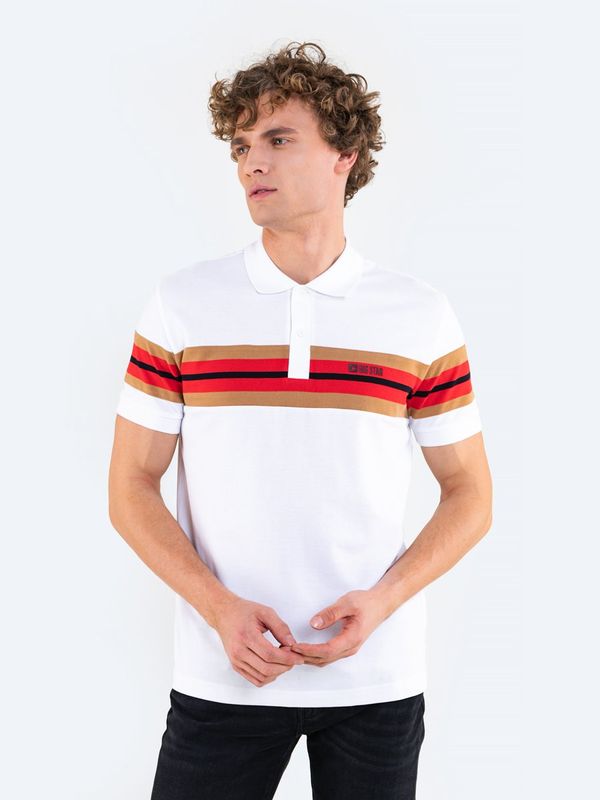 Big Star Big Star Man's - Majica 150618 krema pletena-101