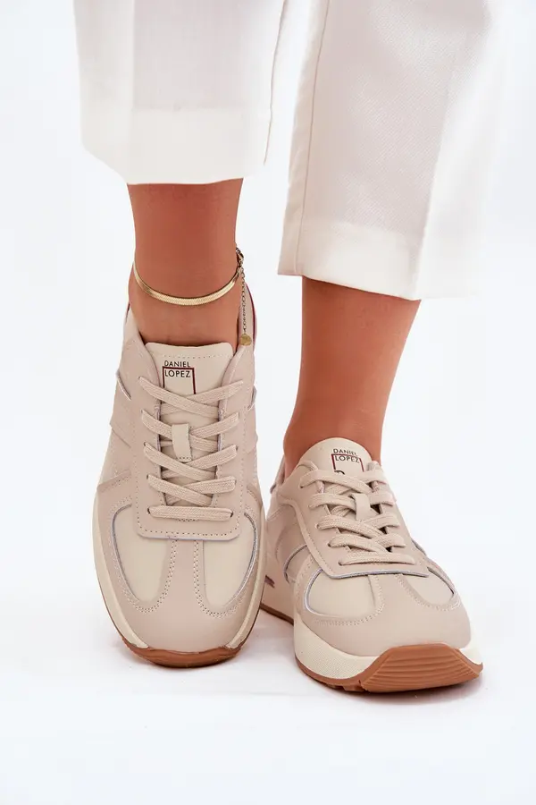 Daniel Lopez Just Dare BIG STAR SHOES Leather Women's Sports Shoes Sneakers Big Star By Daniel Lopez