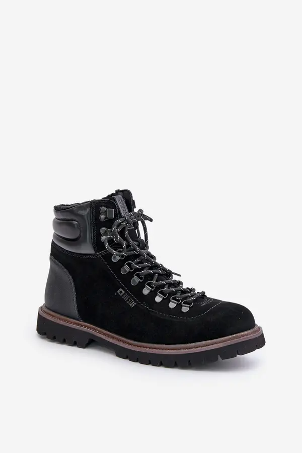BIG STAR SHOES BIG STAR SHOES Suede Insulated Ankle Boots Men Big Star