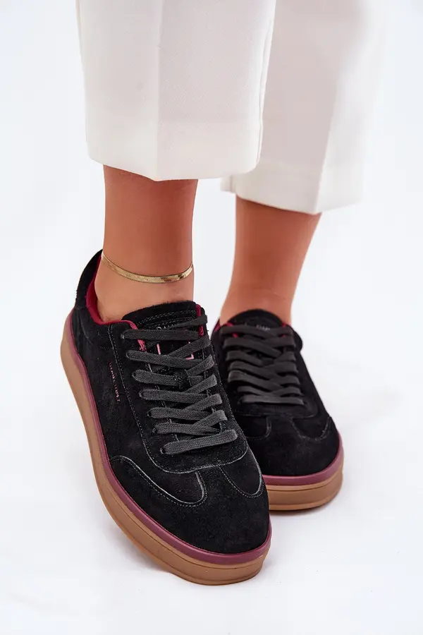 Daniel Lopez Just Dare BIG STAR SHOES Suede Women's Sneakers Big Star By Daniel Lopez