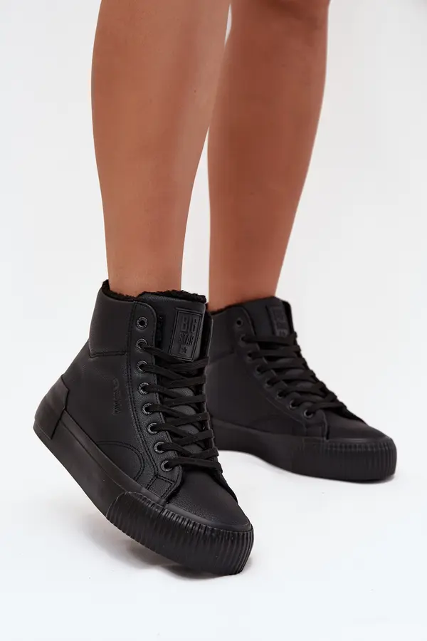 BIG STAR SHOES BIG STAR SHOES Warm Women's Sneakers On Platform Big Star