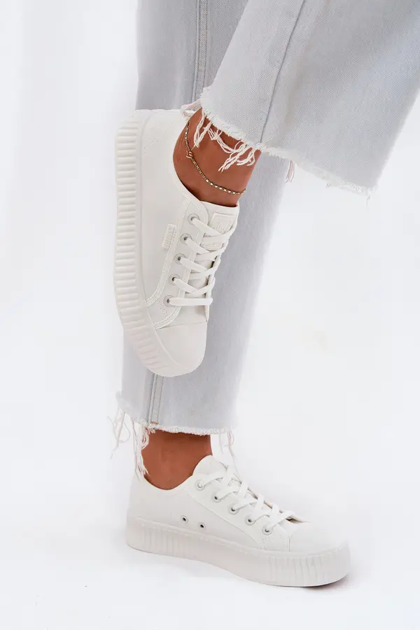 BIG STAR SHOES BIG STAR SHOES Women Fabric Sneakers On Platform Big Star