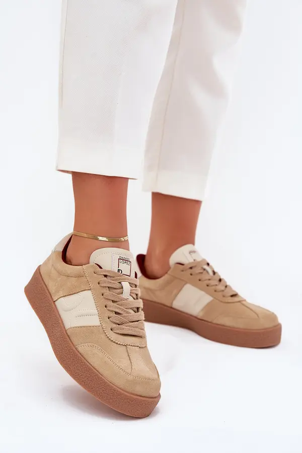 Daniel Lopez Just Dare BIG STAR SHOES Women Suede Sneakers Big Star by Daniel Lopez