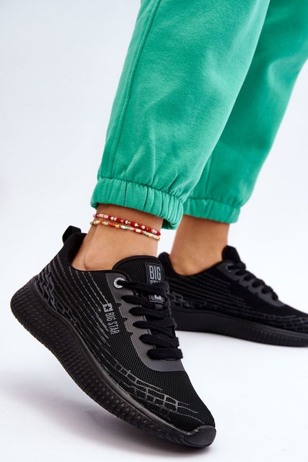 BIG STAR SHOES BIG STAR SHOES Women's Mesh Sports Shoes Memory Foam System Big Star