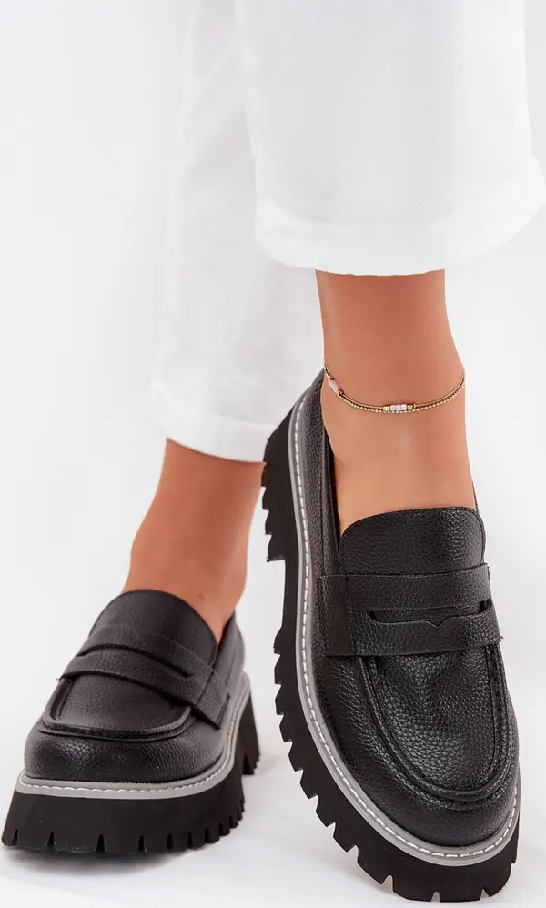 BIG STAR SHOES BIG STAR SHOES Women's Platform And Flat Heeled Moccasins Big Star
