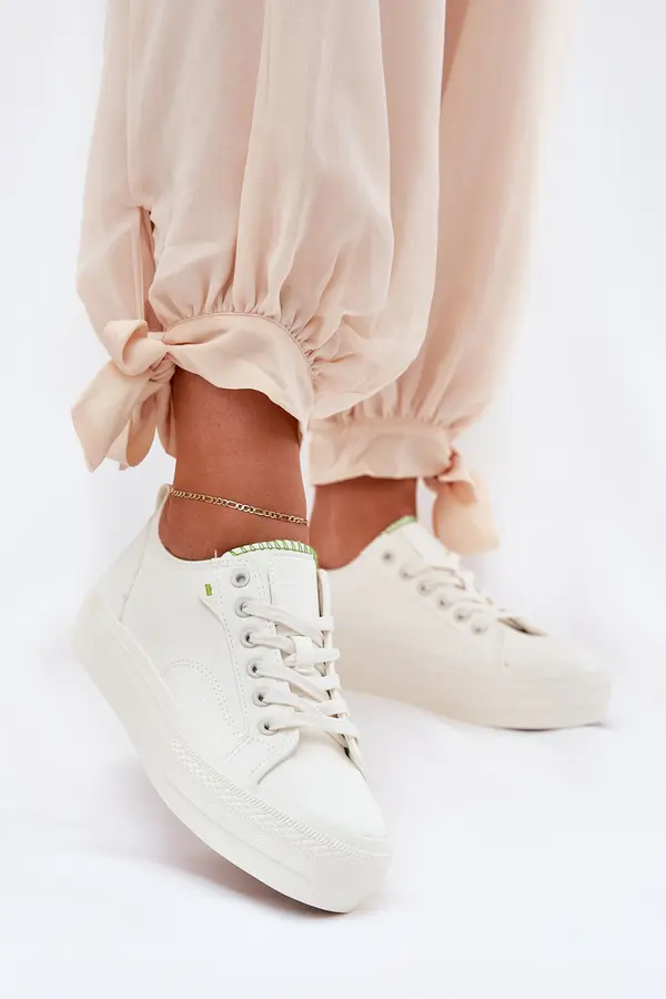 BIG STAR SHOES BIG STAR SHOES Women's Platform Sneakers Made Of Eco Leather Big Star