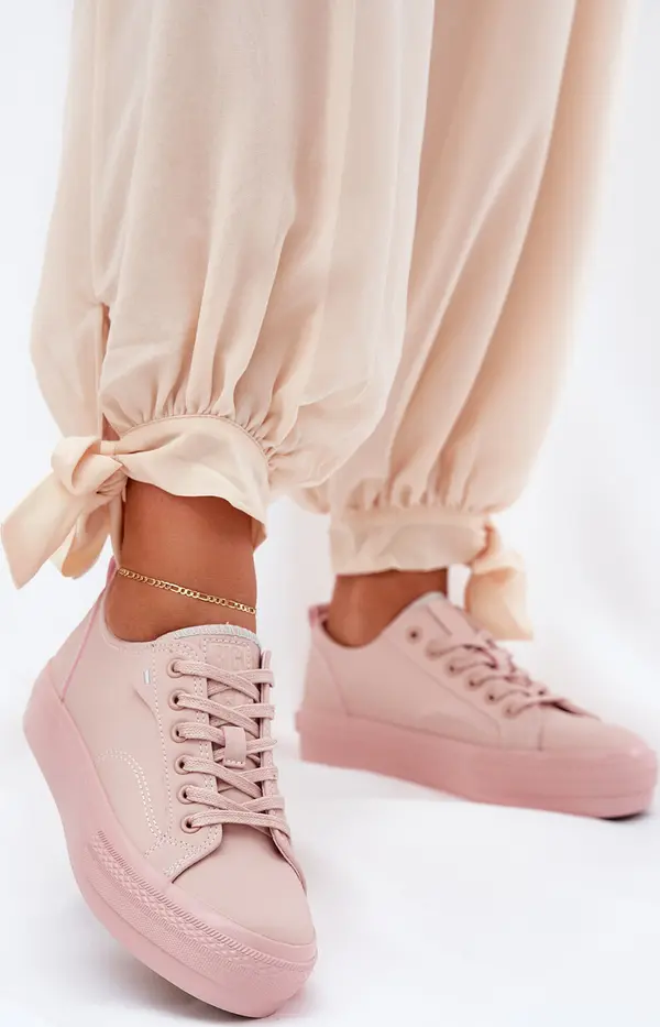 BIG STAR SHOES BIG STAR SHOES Women's Platform Sneakers Made Of Eco Leather Big Star
