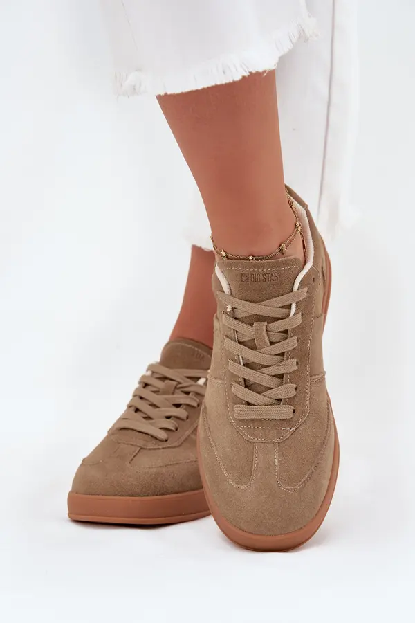 BIG STAR SHOES BIG STAR SHOES Women's Suede Sneakers Big Star