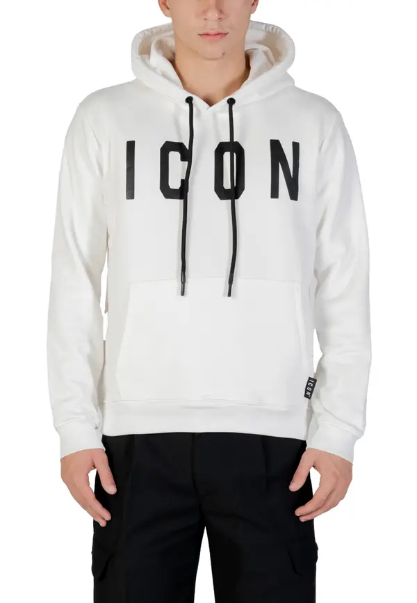 Icon Bijela ICON majica s kapuljačom