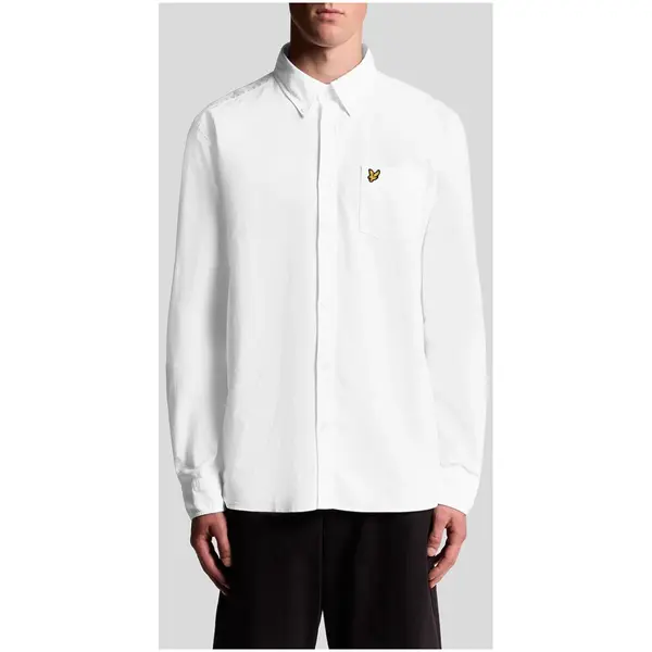 Lyle & Scott Bijela košulja Lyle &amp; Scott