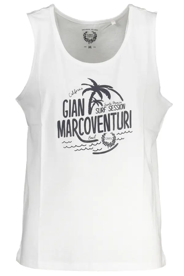 GIAN MARCO VENTURI Bijela majica bez rukava Gian Marco Venturi