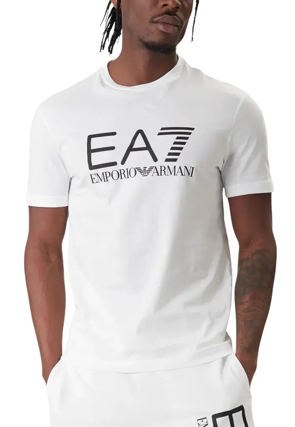 EA7 Bijela majica kratkih rukava EA7 Emporio Armani