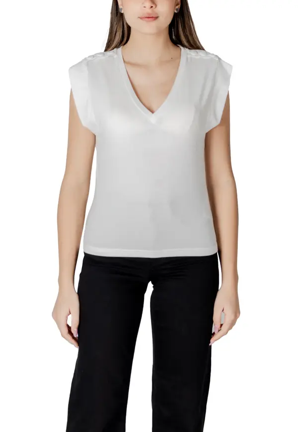 Morgan De Toi Bijela majica kratkih rukava Morgan De Toi