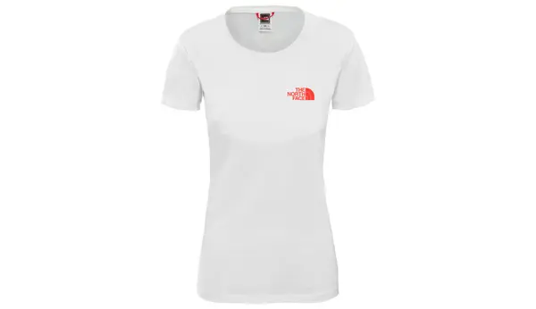 The North Face Bijela majica kratkih rukava The North Face W Bf Box Tee