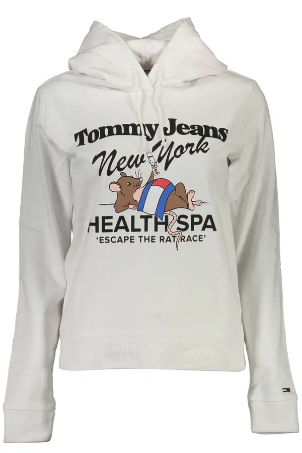 Tommy Hilfiger Bijela majica s kapuljačom Tommy Hilfiger