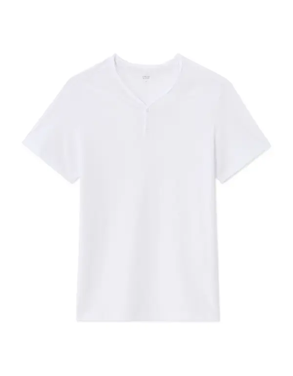 Celio Bijela muška majica kratkih rukava Celio Meslico