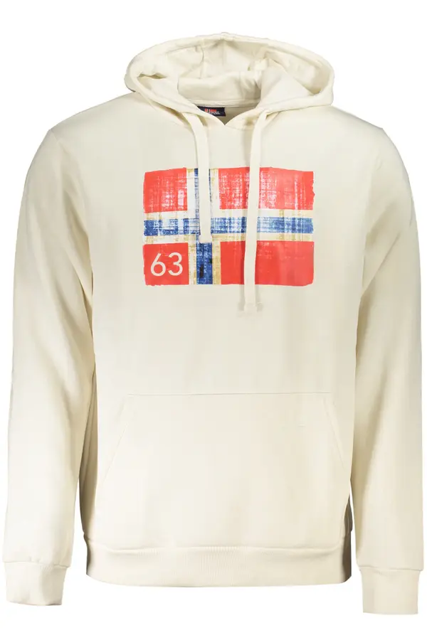 NORWAY 1963 Bijela muška majica s kapuljačom