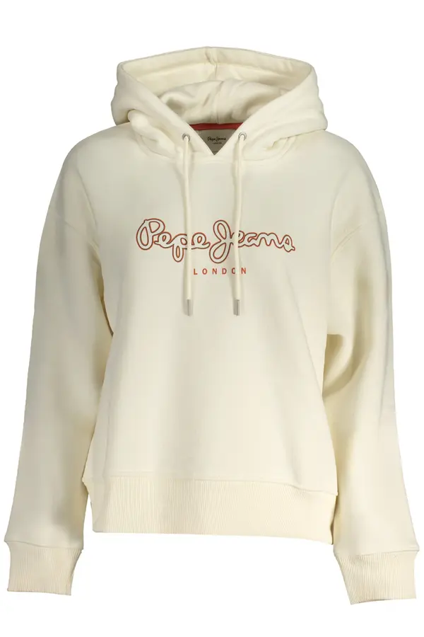 Pepe Jeans Bijela Pepe Jeans majica s kapuljačom