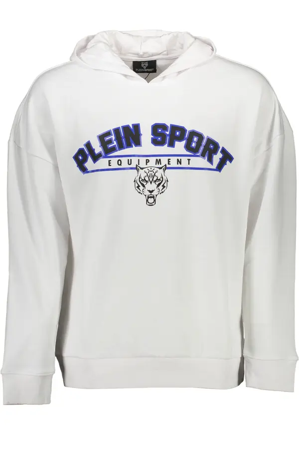 Plein Sport Bijela Plein Sport majica s kapuljačom