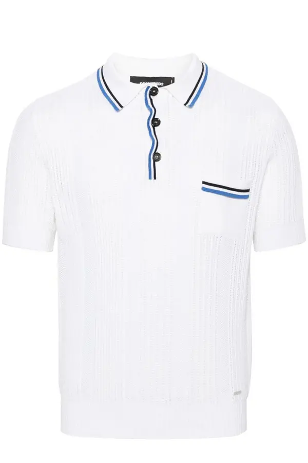 Dsquared2 Bijela polo majica Dsquared2