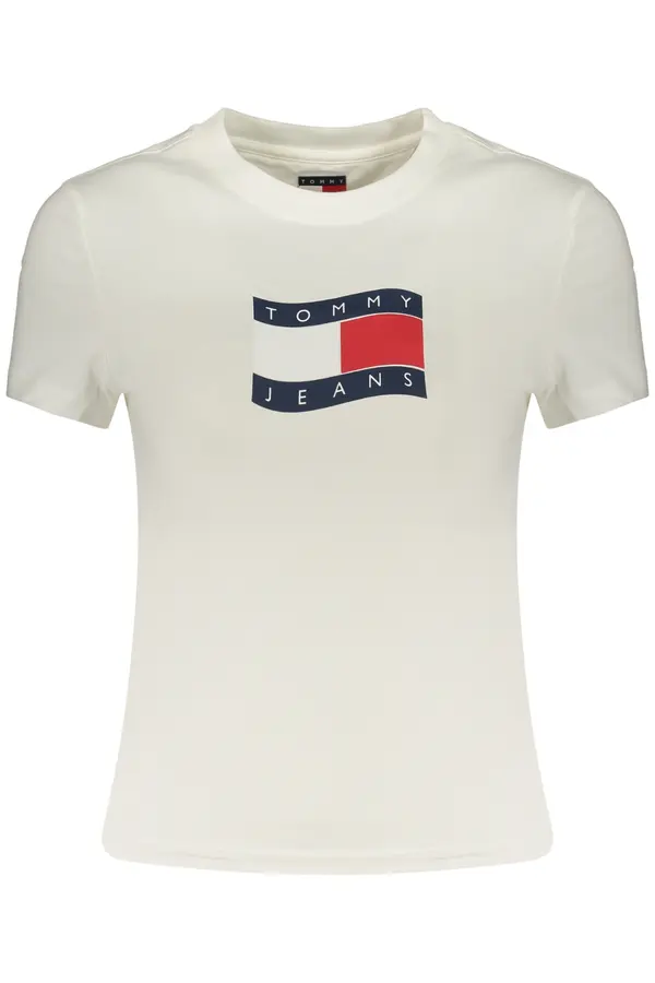 Tommy Hilfiger Bijela ženska majica kratkih rukava Tommy Hilfiger