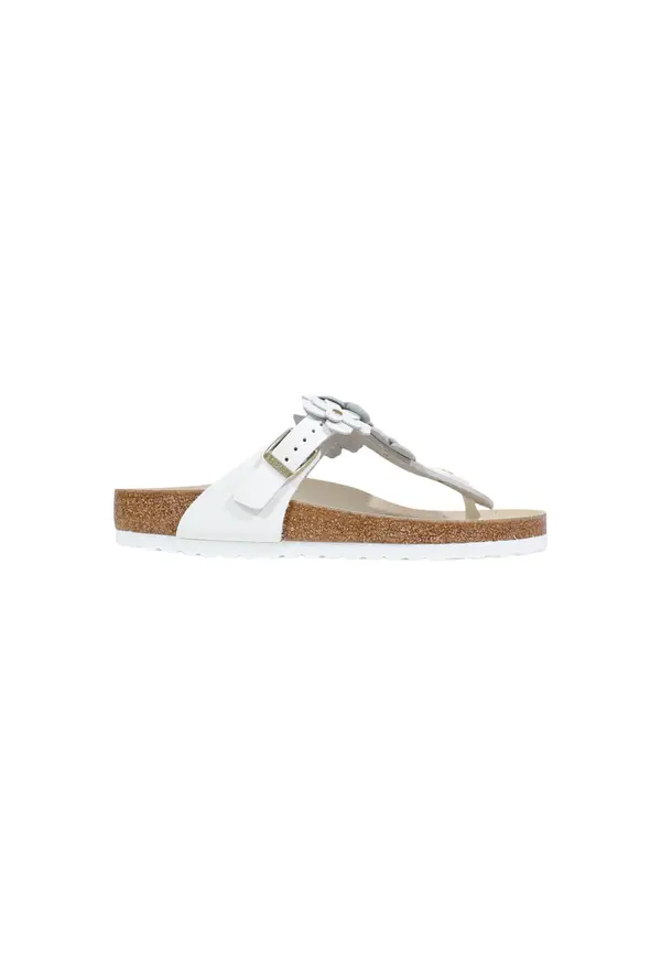 Birkenstock Bijele Birkenstock japanke s cvjetnim uzorkom