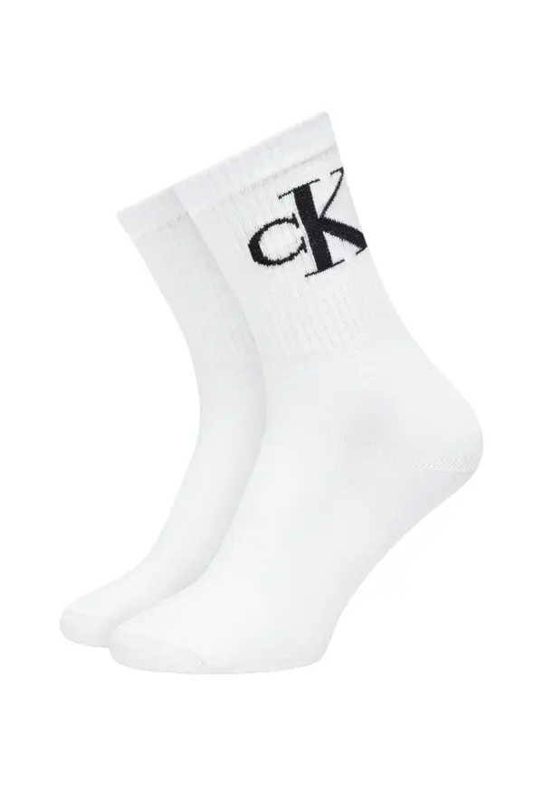 Calvin Klein Bijele čarape Calvin Klein