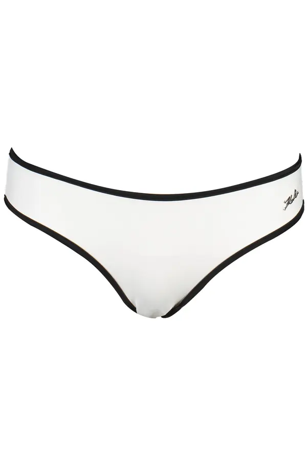KARL LAGERFELD BEACHWEAR Bijeli donji dio bikinija Karl Lagerfeld