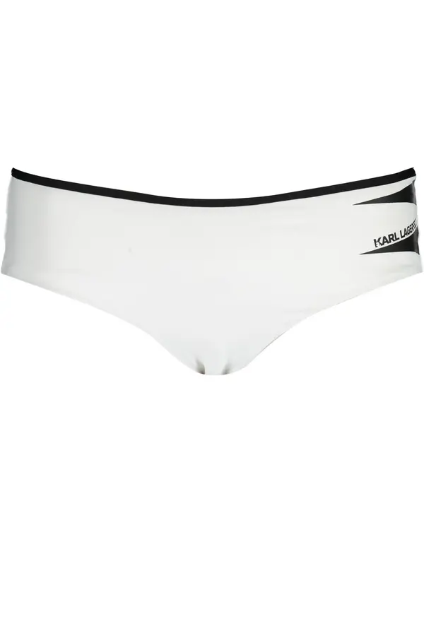 KARL LAGERFELD BEACHWEAR Bijeli donji dio kupaćeg kostima Karl Lagerfeld